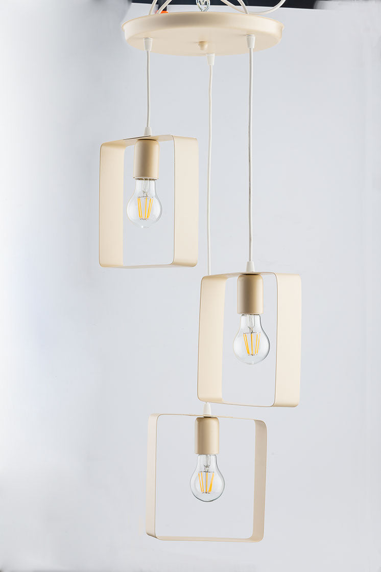 LAMPADARIO AURORA 3L