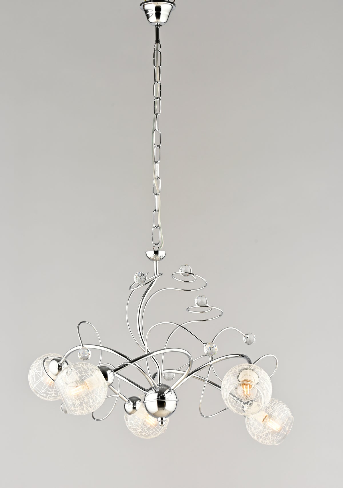 LAMPADARIO CRISTINA 5L