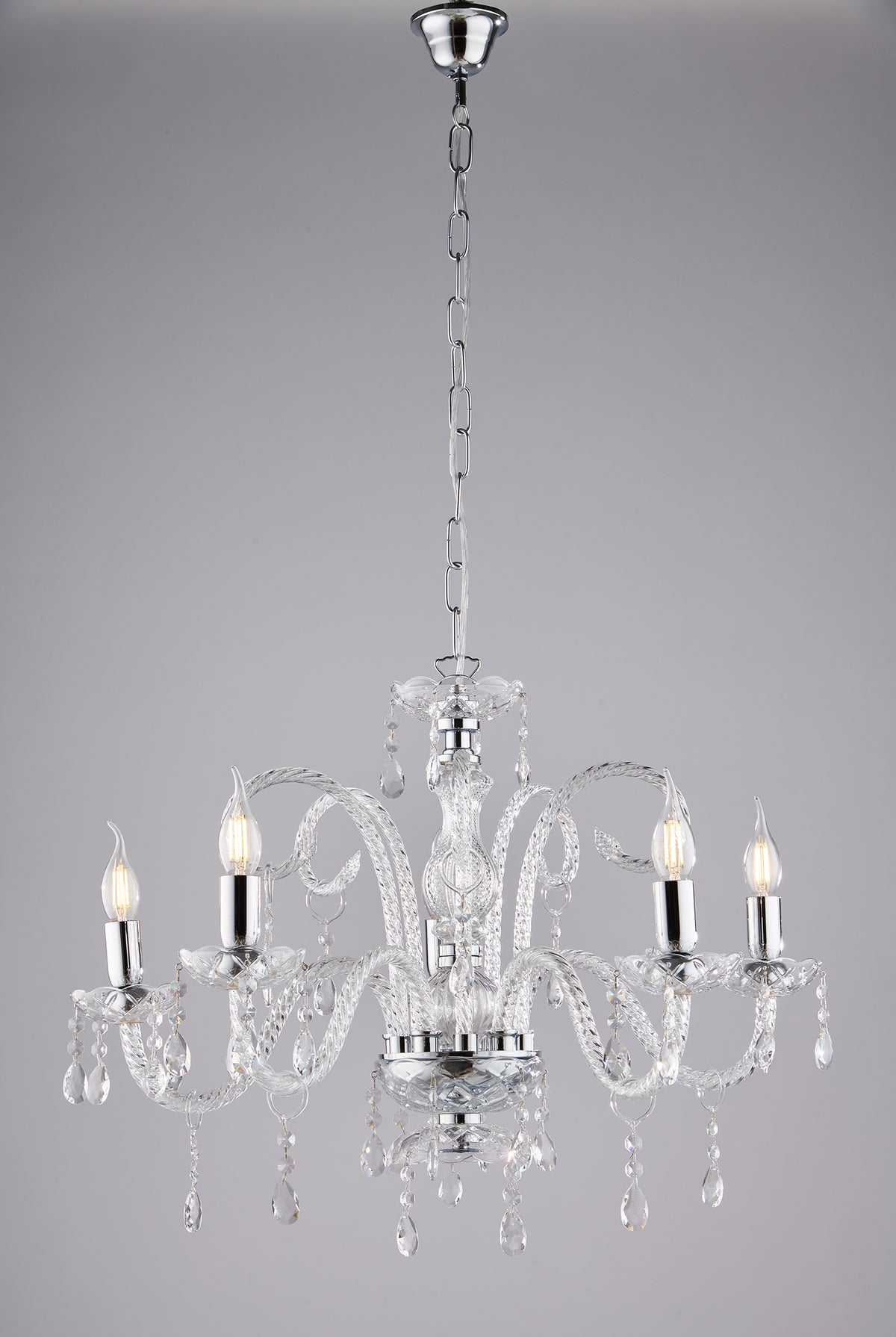 LAMPADARIO BOEMIA 5L