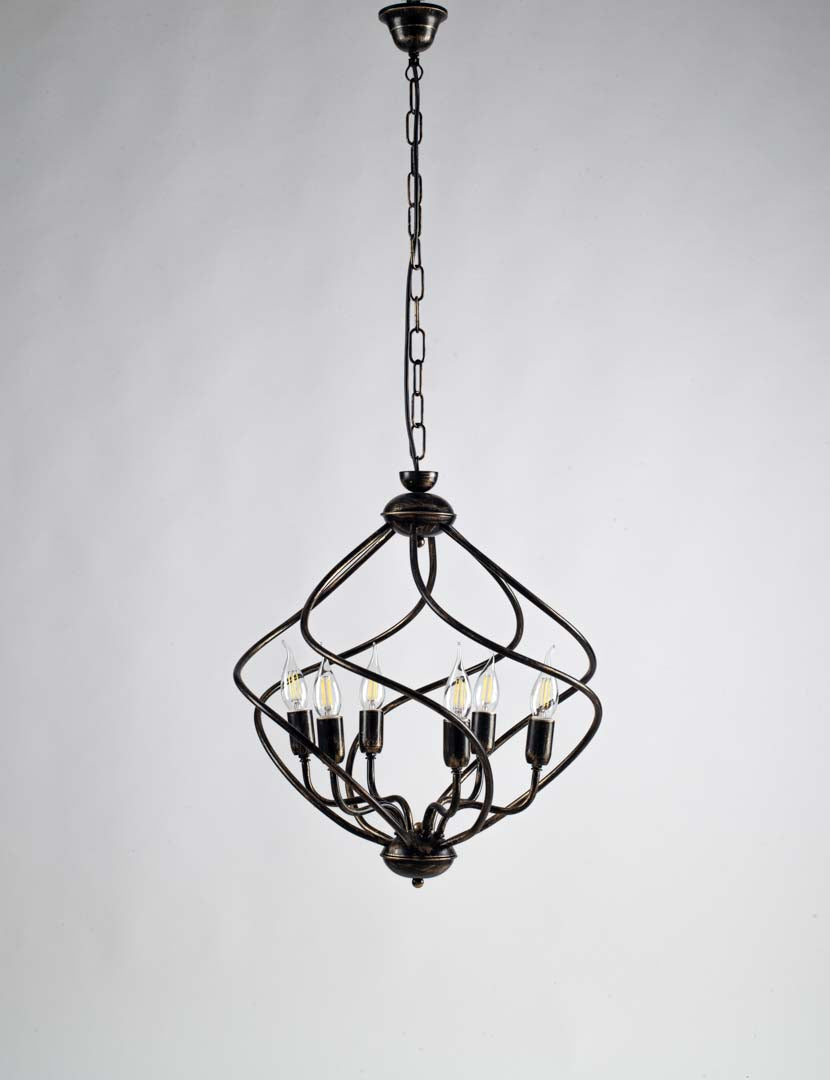 LAMPADARIO TAMARA 6L