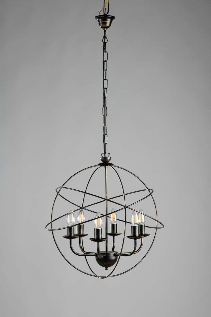 LAMPADARIO SAMIRA 6L